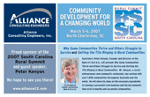 2007 South Carolina Rural Summit Announcement Card