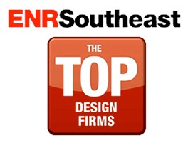For the fourth year in a row, Alliance Consulting Engineers, Inc. was ranked by Engineering News-Record as one of the top ten design firms in South Carolina and in the top 70 in the Southeast.